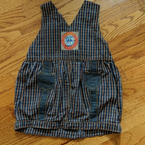 Vintage Oilily Denim Jumper - Picture 2 of 9